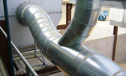 sheetmetal ducting and fittings